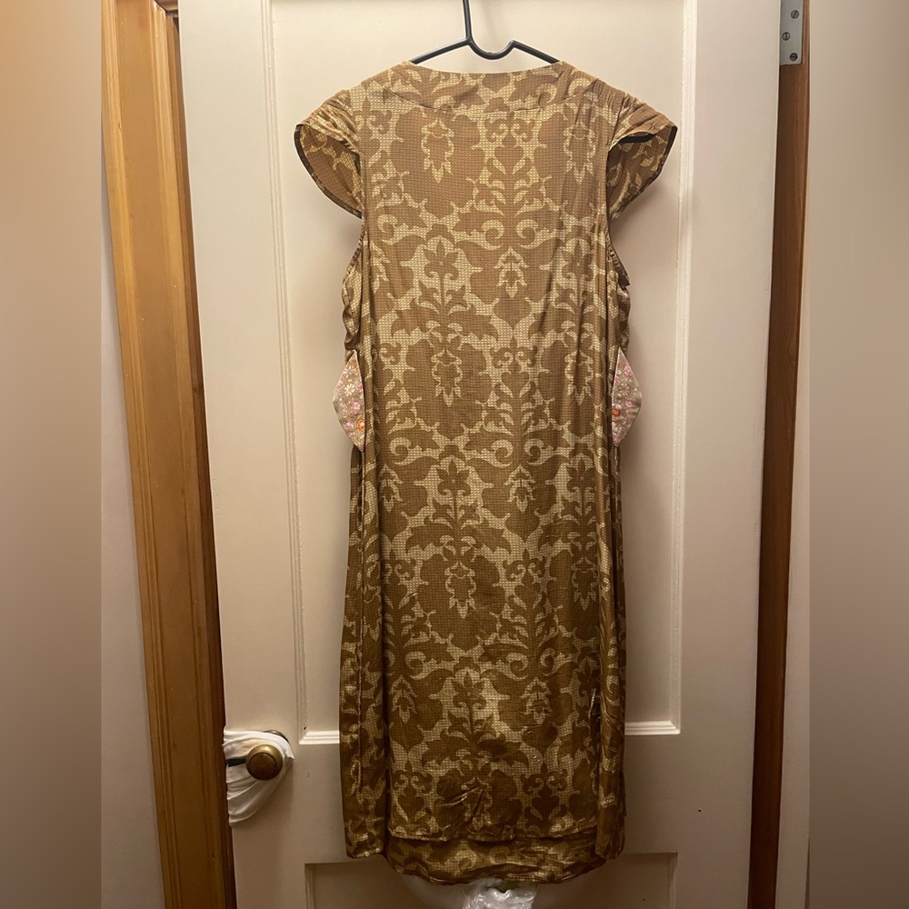 Silk midi dress - Picture 6 of 7
